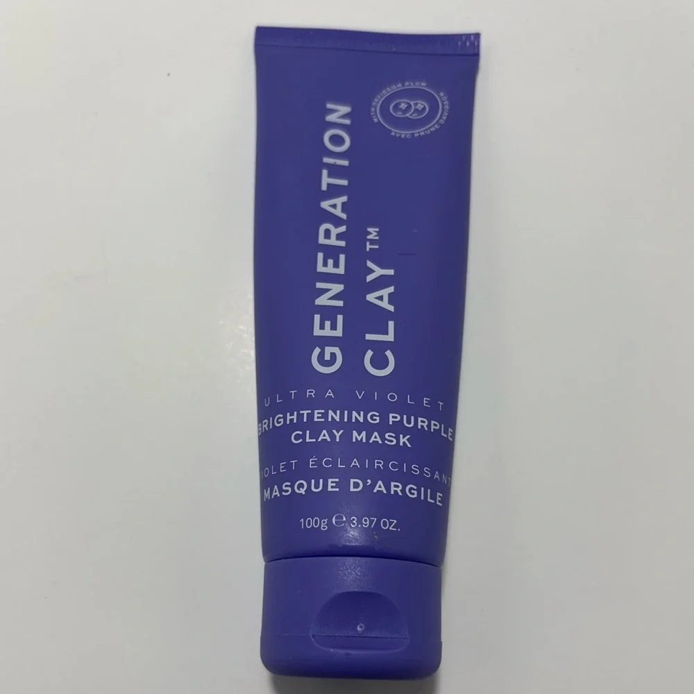 Generation Clay Ultra Violet Brightening‎ Purple Clay Mask 3.97oz New & Sealed
